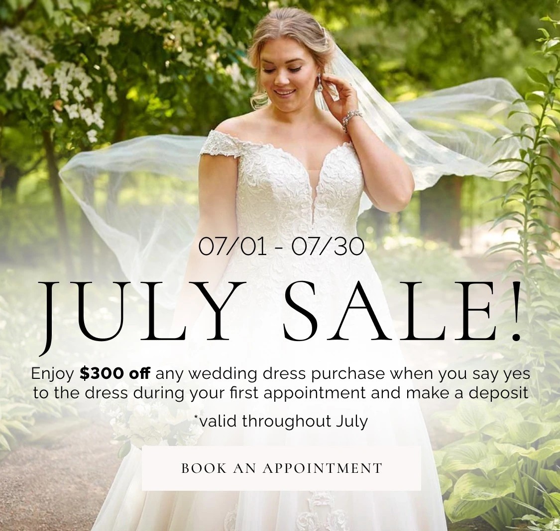 July Sample Sale mobile banner